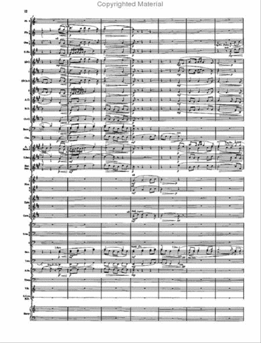 Armenian Dances, Part II Concert Band scores gallery preview page 10