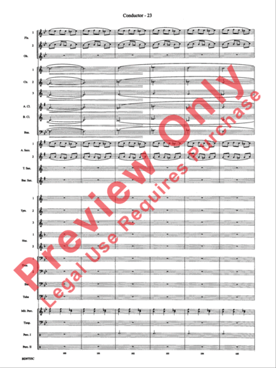 The Maelstrom The Maelstrom Concert Band scores gallery preview page 26