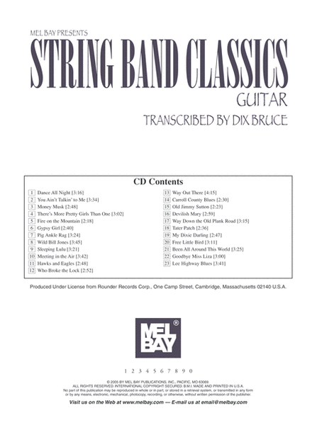 String Band Classics for Guitar