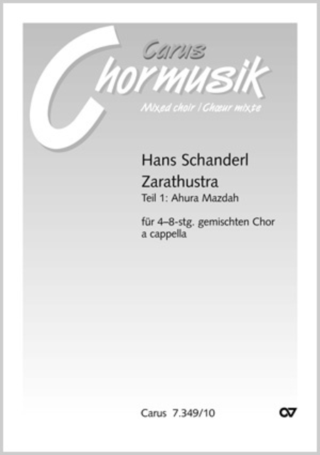 Zarathustra - Ahura Mazdah
