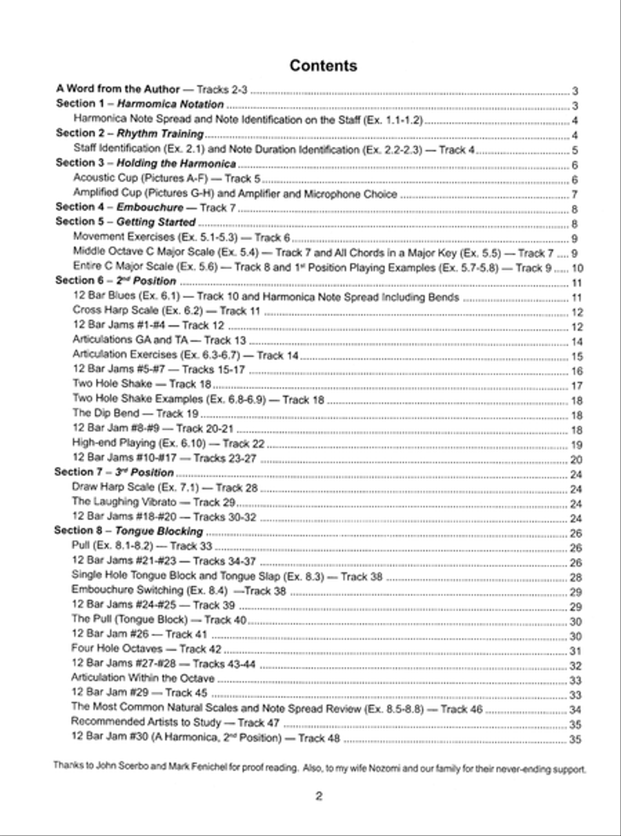 Basic Blues Harmonica Method Level 1 Harmonica scores gallery preview page 3