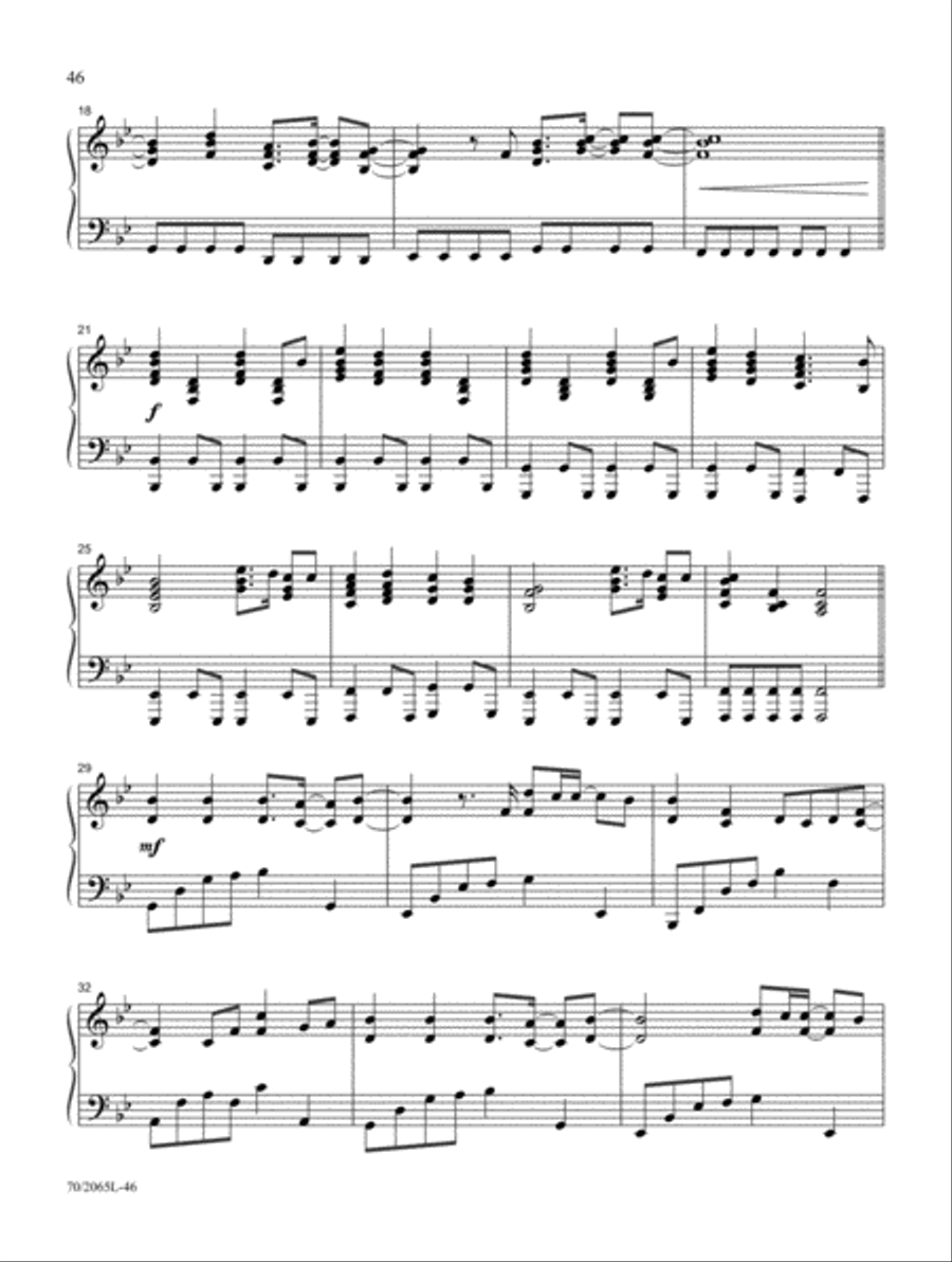 Lord of All Creation Piano Solo scores gallery preview page 24