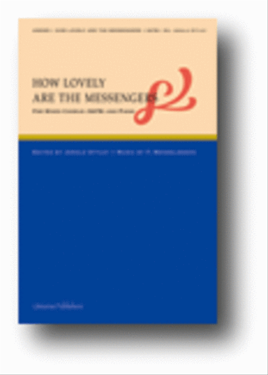 How Lovely Are the Messengers - SATB 4-Part scores gallery preview page 1