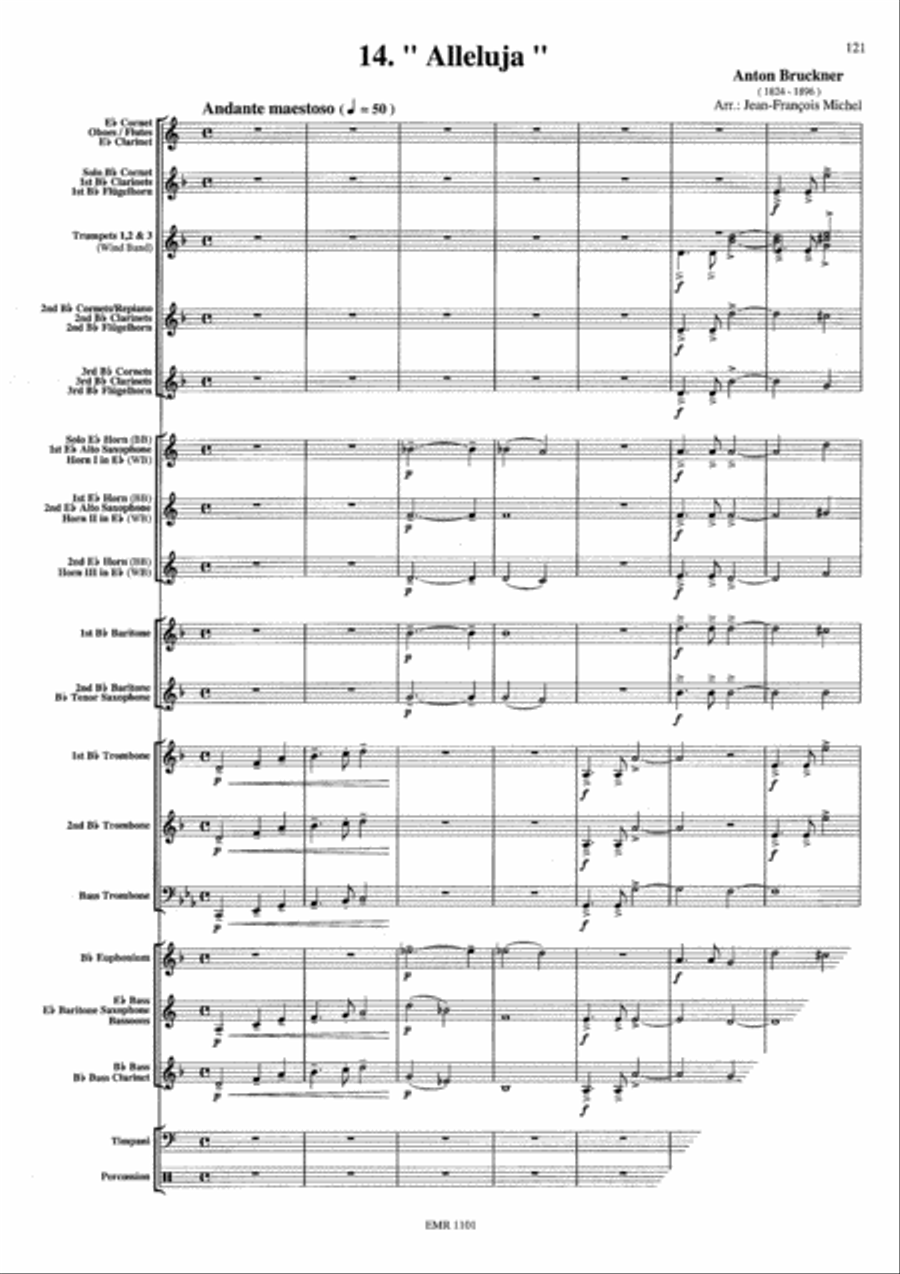 Musica Sacra Concert Band scores gallery preview page 16