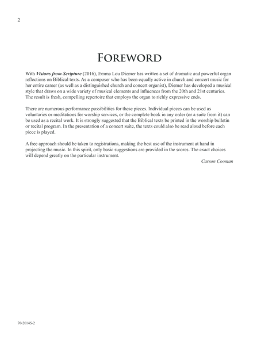 Visions from Scripture Organ scores gallery preview page 2