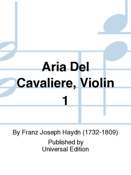 Aria Del Cavaliere, Violin 1