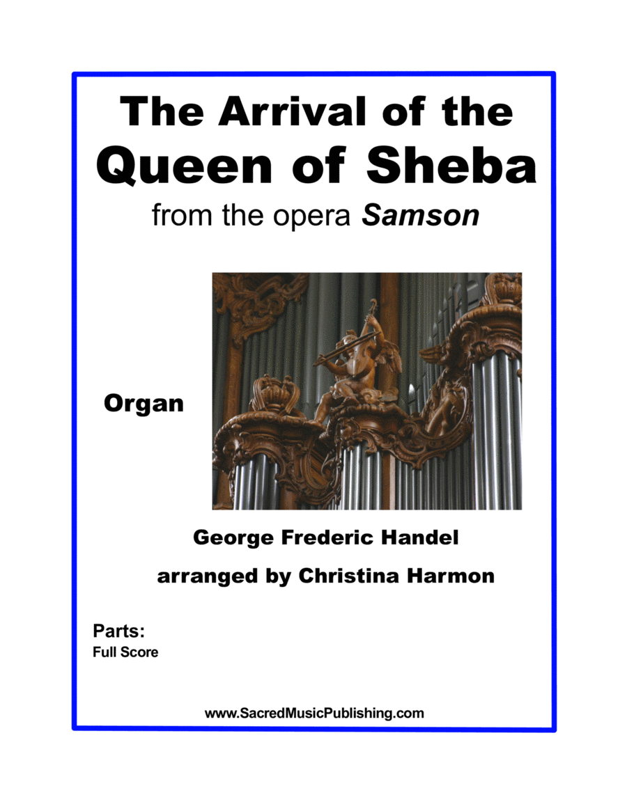 The Arrival of the Queen of Sheba - Organ image number null