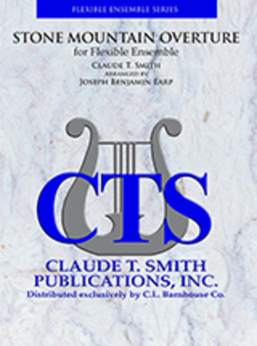 Stone Mountain Overture Concert Band scores gallery preview page 1