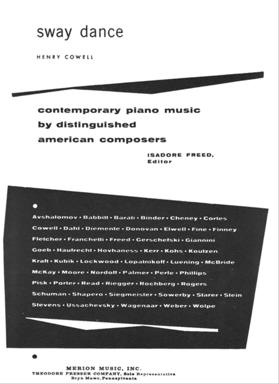 Sway Dance Sway Dance Chamber Music scores gallery preview page 1