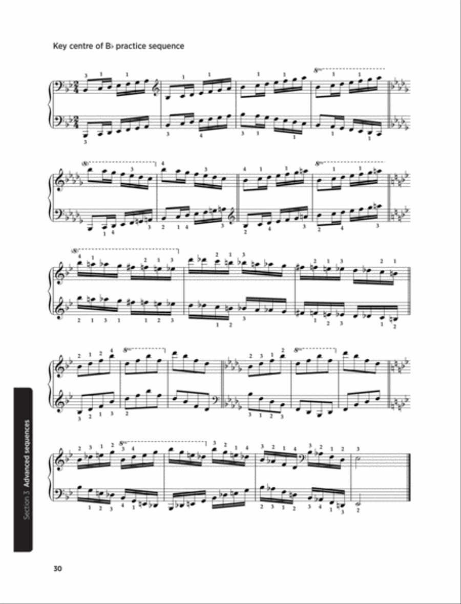 Lang Lang Piano Academy -- Daily Technical Exercises Piano Method scores gallery preview page 4