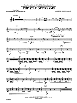 The Star of Dreams: (wp) 1st B-flat Trombone T.C.