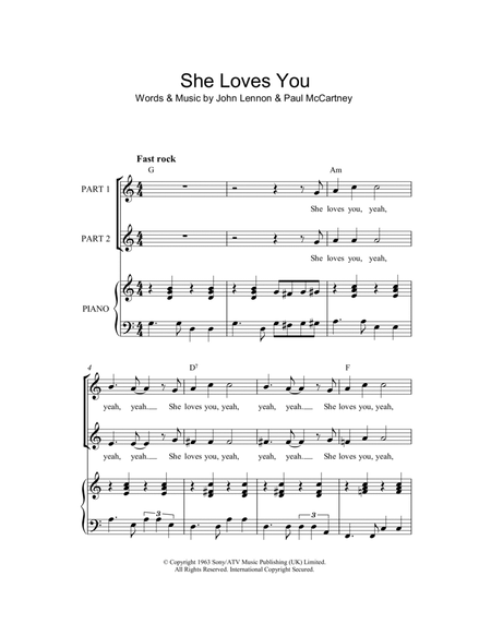 She Loves You (arr. Rick Hein)