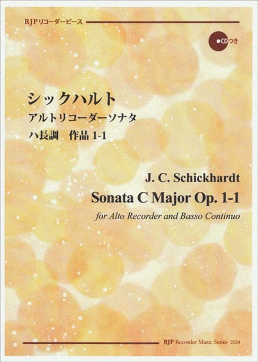 Sonata C Major, Op. 1-1 image number null