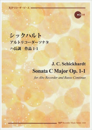 Book cover for Sonata C Major, Op. 1-1