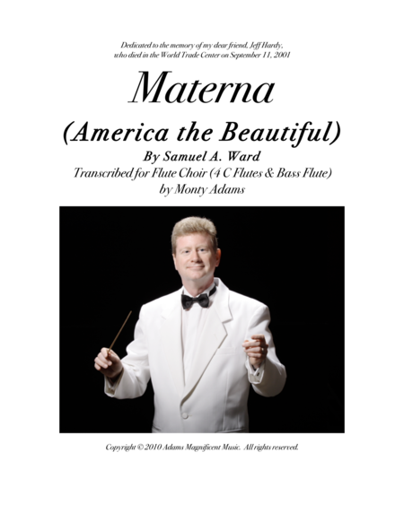 Materna (America the Beautiful) for Flute Choir image number null