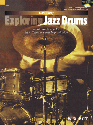 Book cover for Exploring Jazz Drums