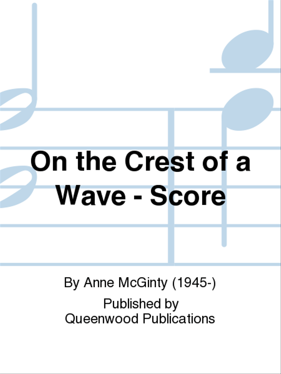 On the Crest of a Wave - Score Concert Band scores gallery preview page 1