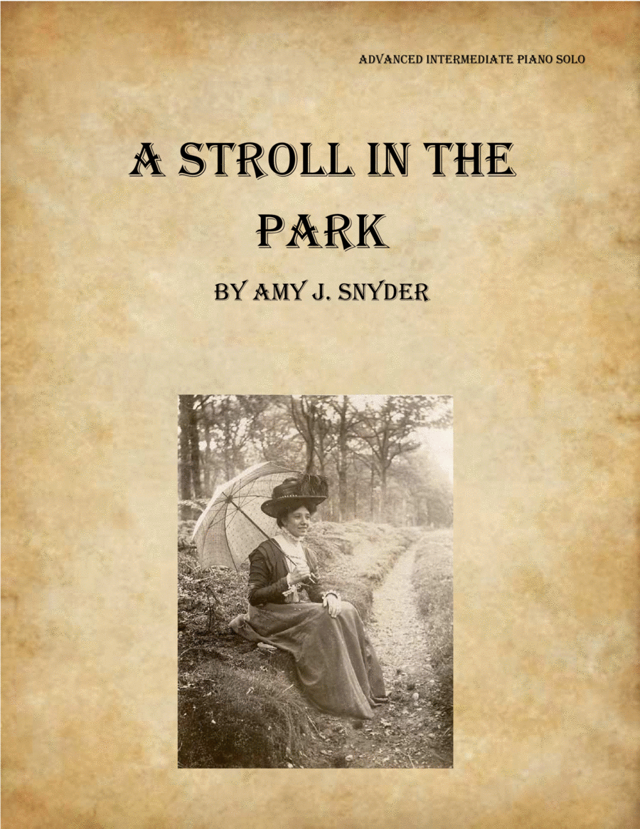 A Stroll in the Park Piano Solo scores gallery preview page 1