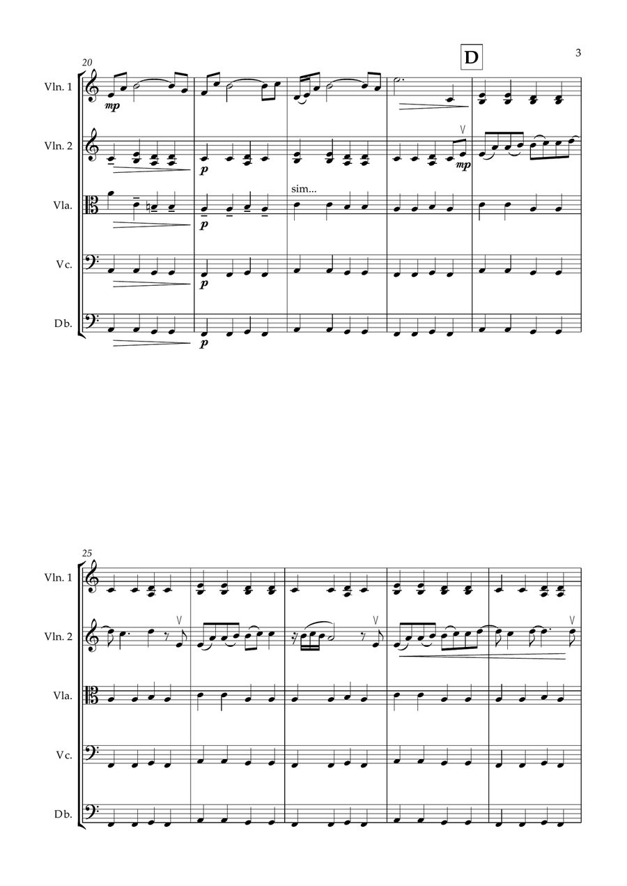 Hello String Orchestra scores gallery preview page 3