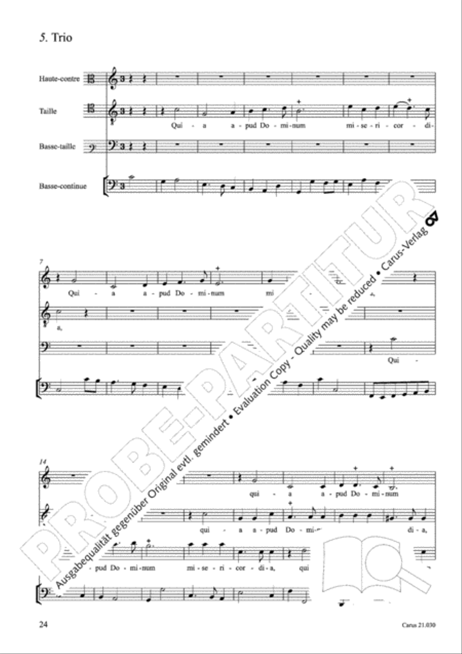 De profundis Men's Choir scores gallery preview page 25