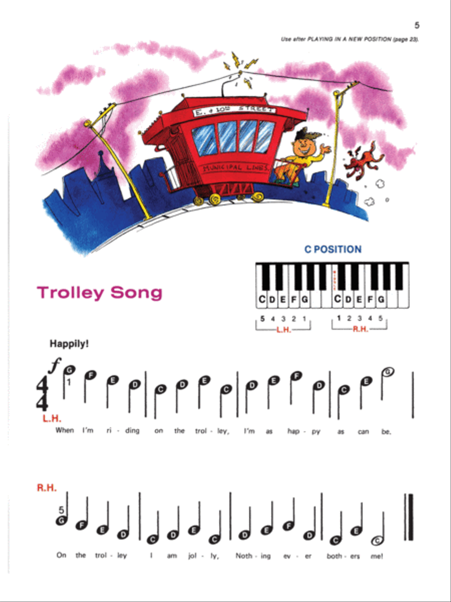 Alfred's Basic Piano Course Fun Book, Level 1A Piano Method scores gallery preview page 3