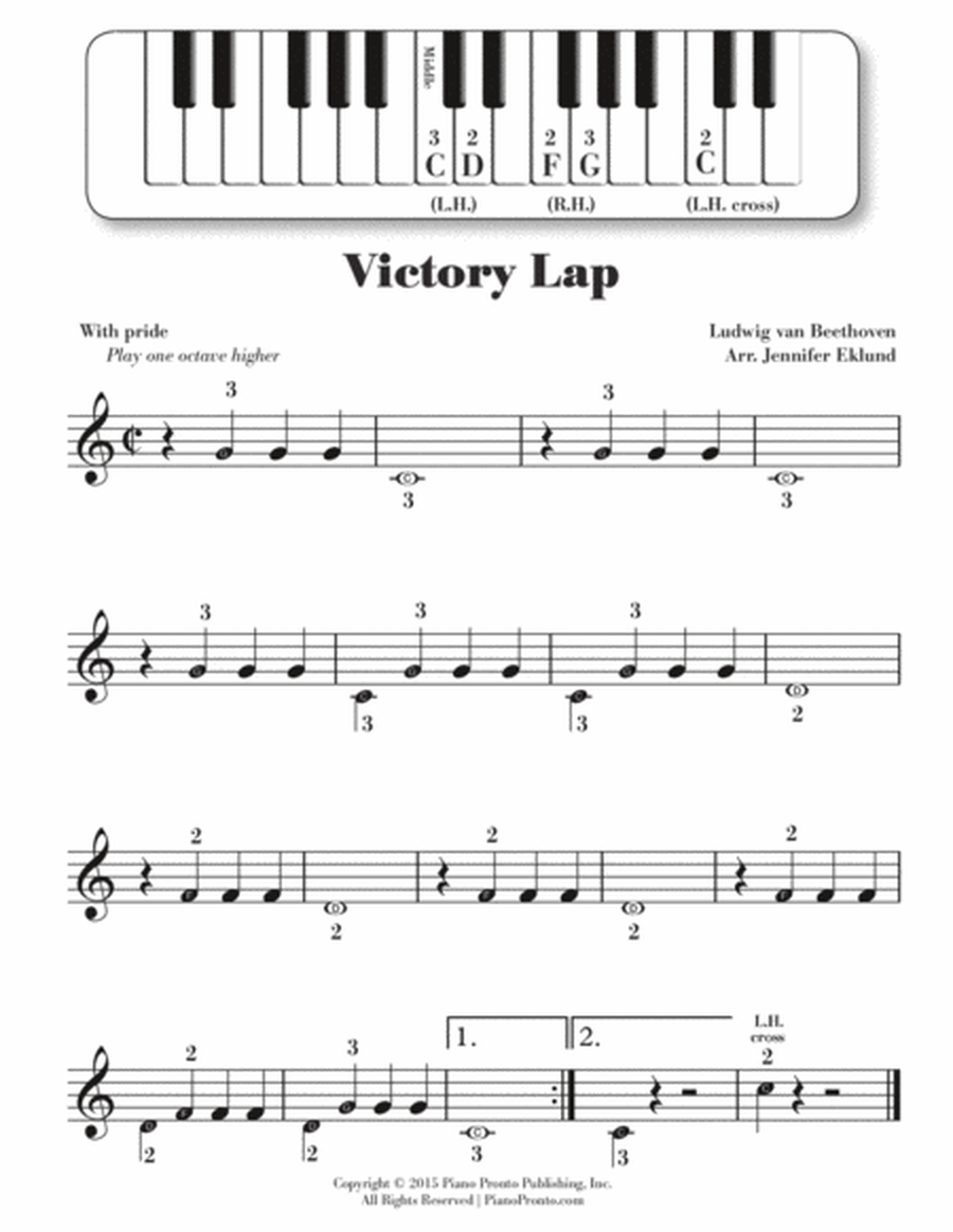 Victory Lap (Primer Solo with Teacher Duet) image number null