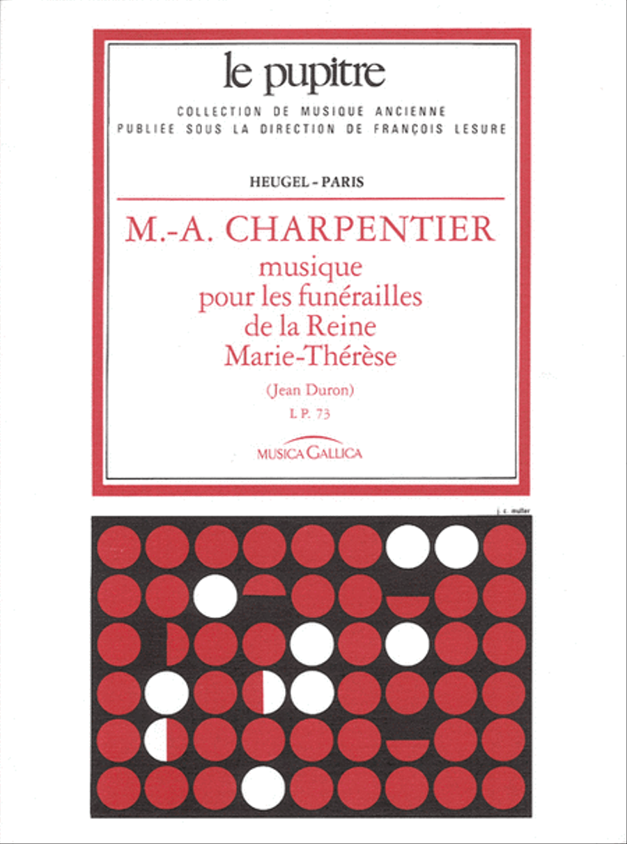 Musique pour les Funérailles -LP73 Mixed Choir scores gallery preview page 1