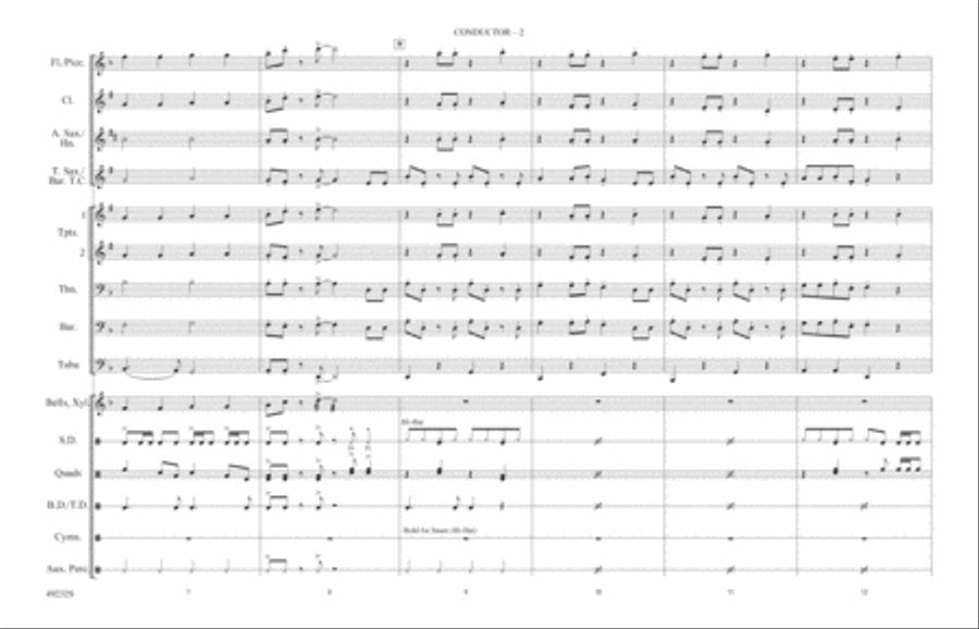 Kings & Queens: Score Marching Band scores gallery preview page 2