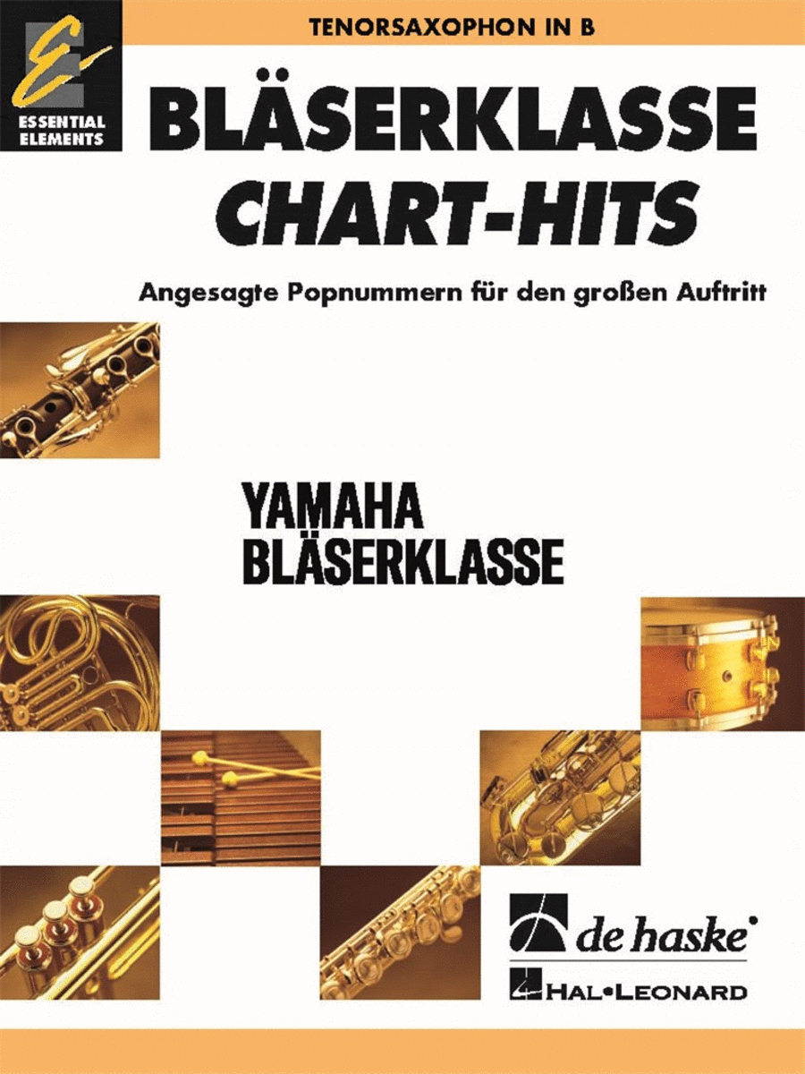 BläserKlasse Chart-Hits - Tenorsaxophon in B Concert Band scores gallery preview page 1