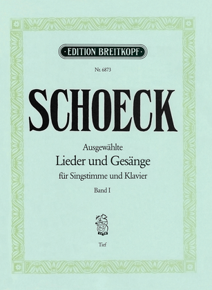 Selected Lieder and Songs
