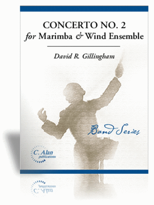 Book cover for Concerto No. 2 for Marimba & Wind Ensemble