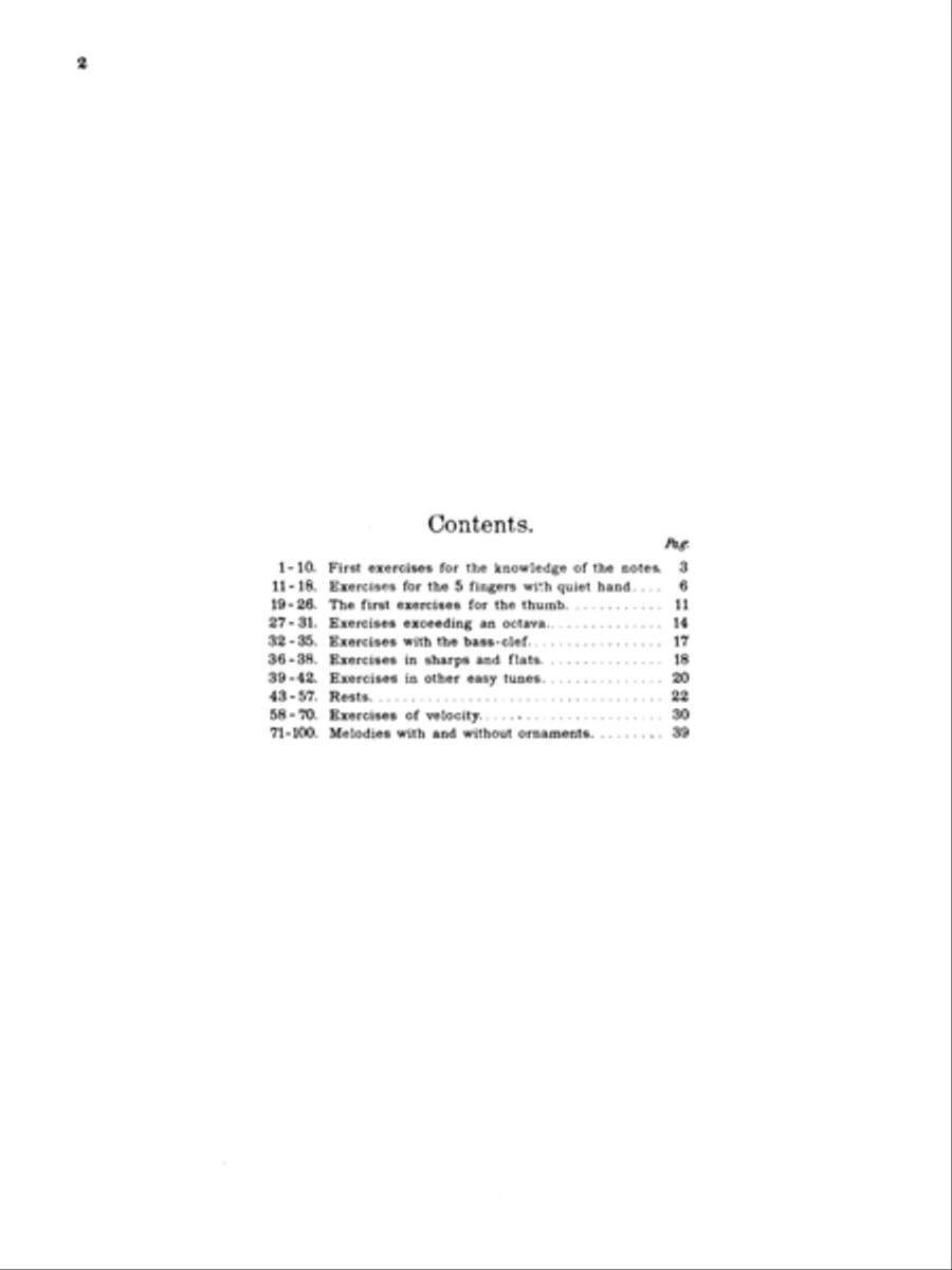 Practical Method for Beginners, Op. 599 Piano Method scores gallery preview page 3