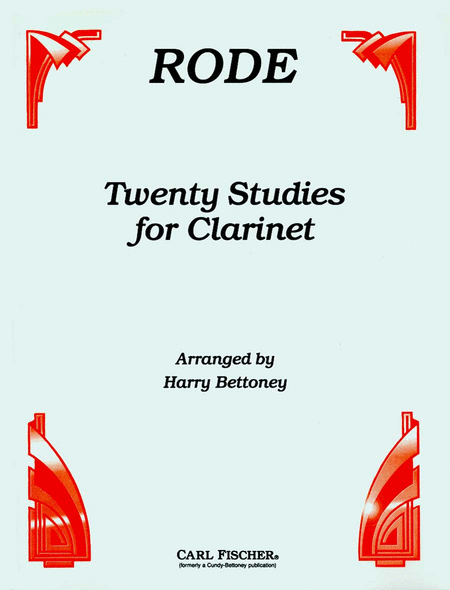 Twenty Studies for Clarinet