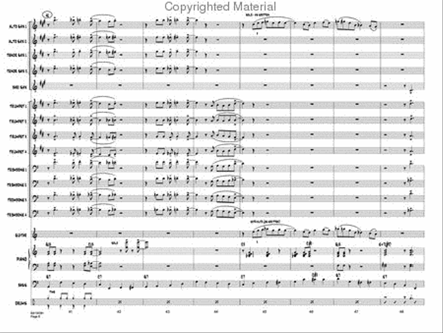 Doctor Blues Doctor Blues Jazz Ensemble scores gallery preview page 7