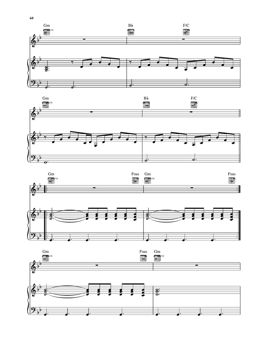 Daffodil Lament Daffodil Lament Piano, Vocal, Guitar scores gallery preview page 5