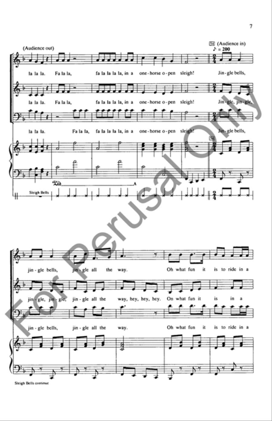 Sing Hey! Sing Ho! Sing Hey! Sing Ho! 3-Part scores gallery preview page 6