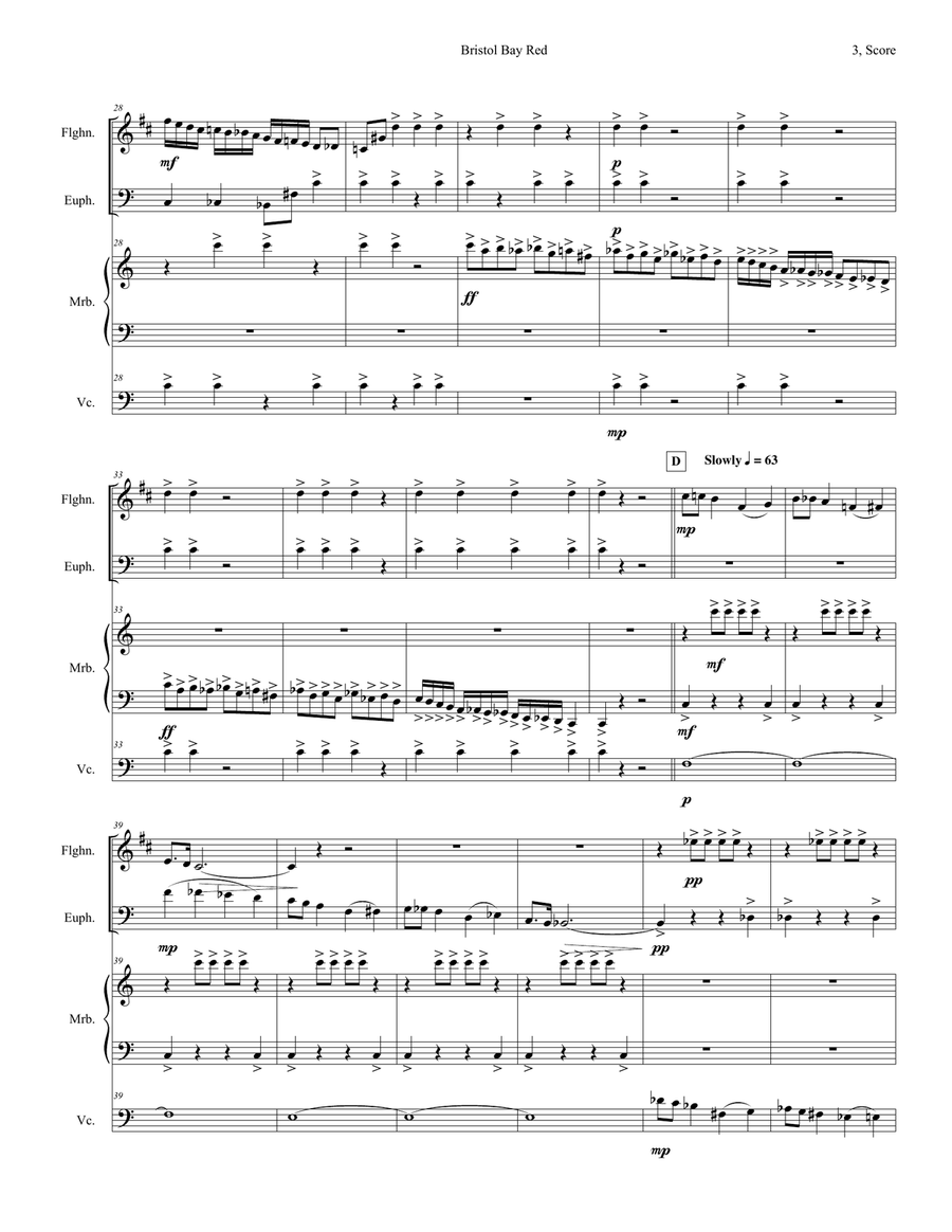 Bristol Bay red Euphonium scores gallery preview page 3