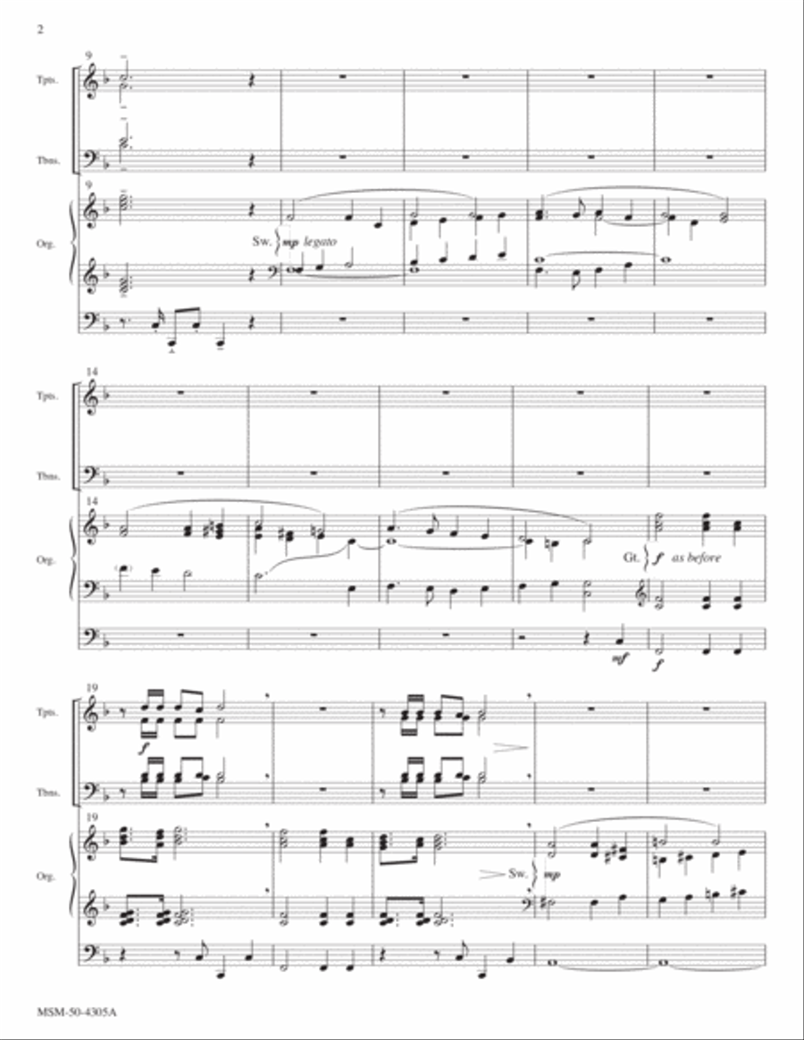 Splendor and Honor Choir scores gallery preview page 2
