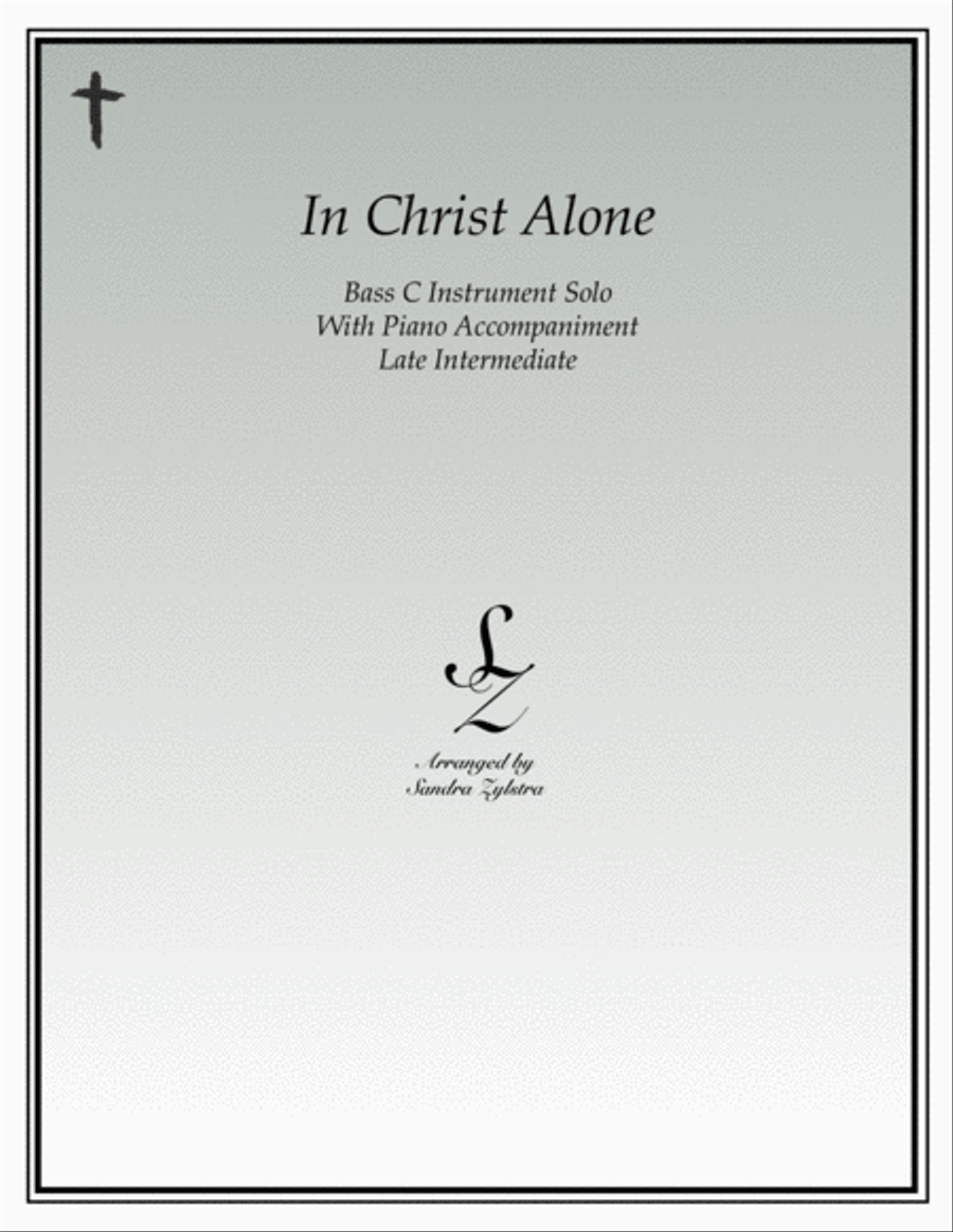 In Christ Alone Tuba scores gallery preview page 1
