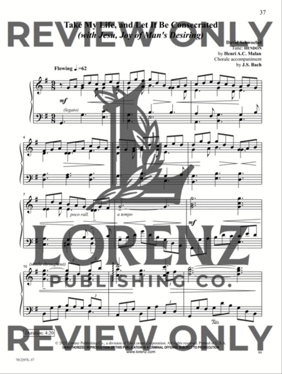 I Surrender All Piano Solo scores gallery preview page 18