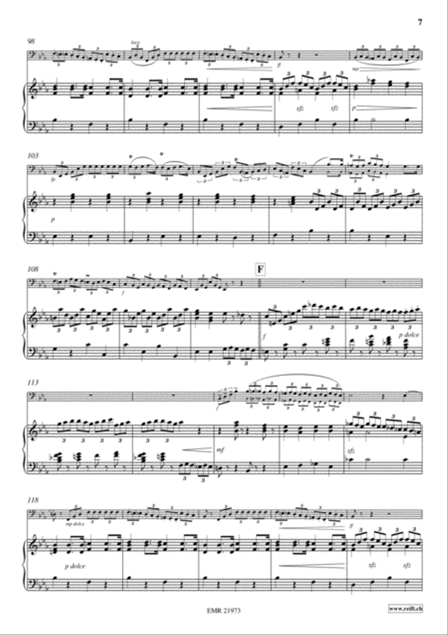 Grande Marche Bass Trombone scores gallery preview page 7