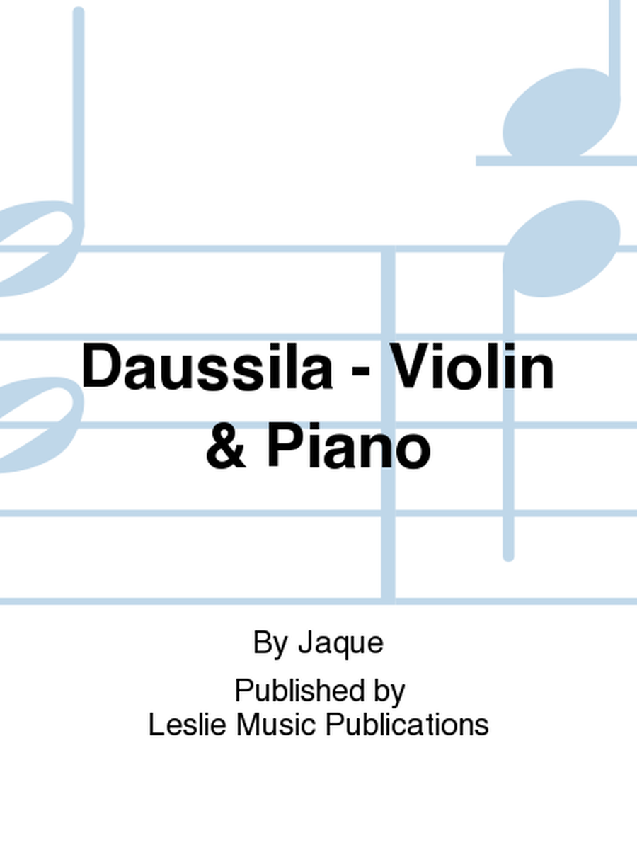 Daussila - Violin & Piano
