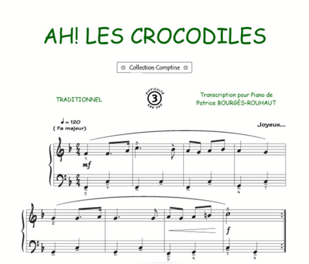 Ah les crocodiles (Comptine) image number null