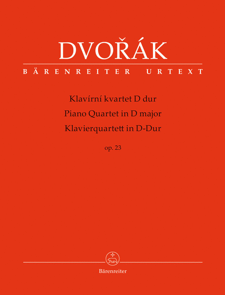 Piano Quartet in D major op. 23