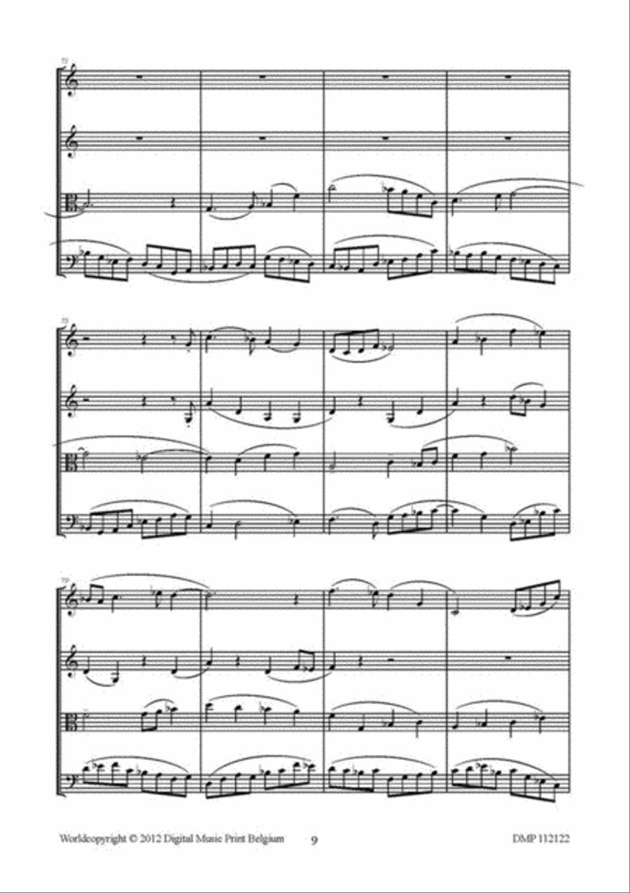 String Quartet 3 String Quartet scores gallery preview page 8