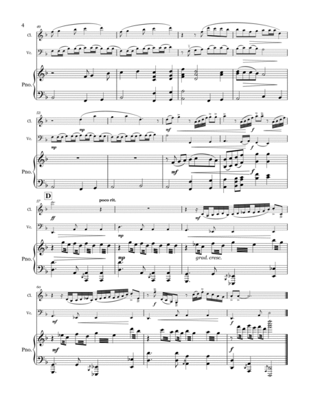 First Suite from Razumov for clarinet trio image number null