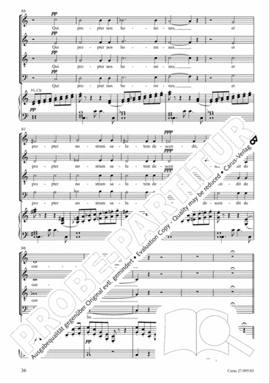 Messe solennelle de sainte Cecile STB scores gallery preview page 37