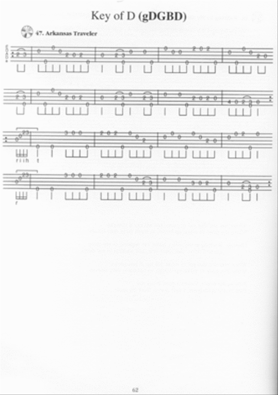 Round Peak Style Clawhammer Banjo Banjo scores gallery preview page 3