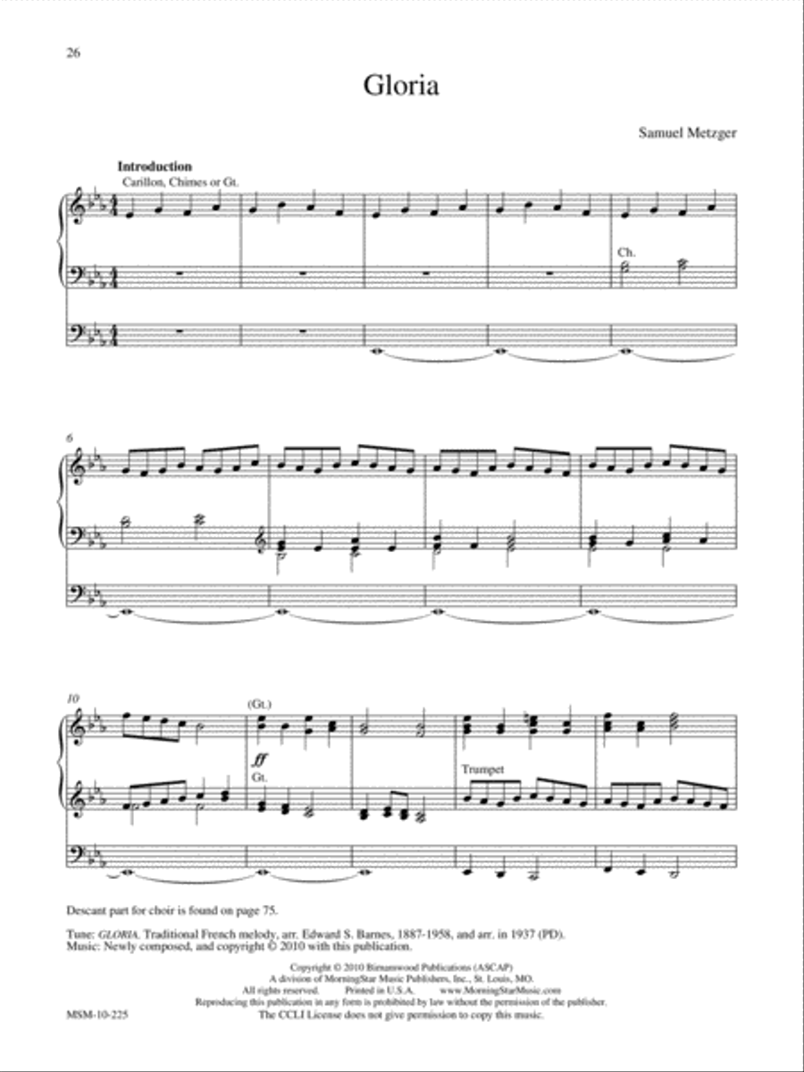 The Festival Hymn Collection, Volume 2 Organ scores gallery preview page 9
