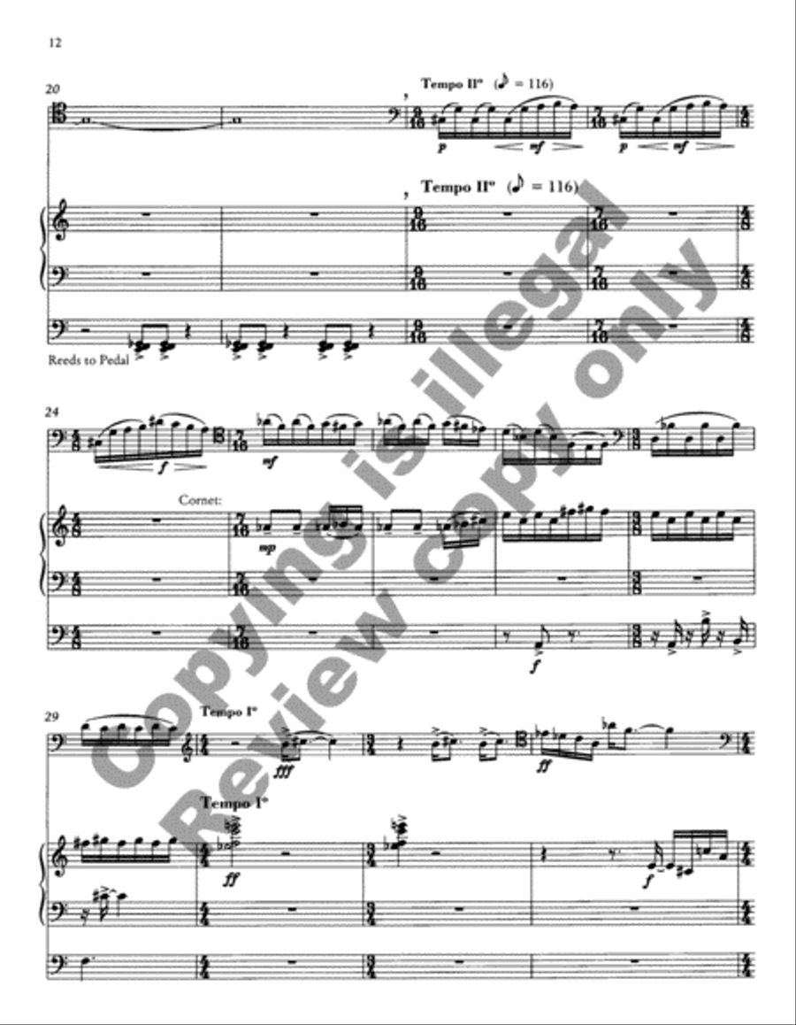Easter Canticles Easter Canticles Cello scores gallery preview page 8